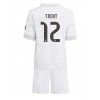 Real Madrid Alexander-Arnold #12 Hjemmedraktsett Barn 2025-26 Kortermet (+ korte bukser)